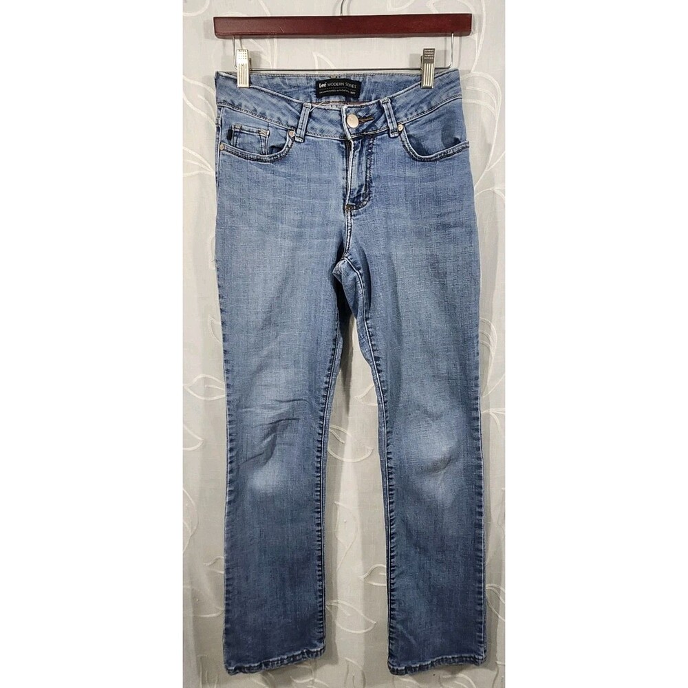 Lee Modern Series Jeans Womens 26x30 Blue Medium Wash Bootcut Denim Pants
